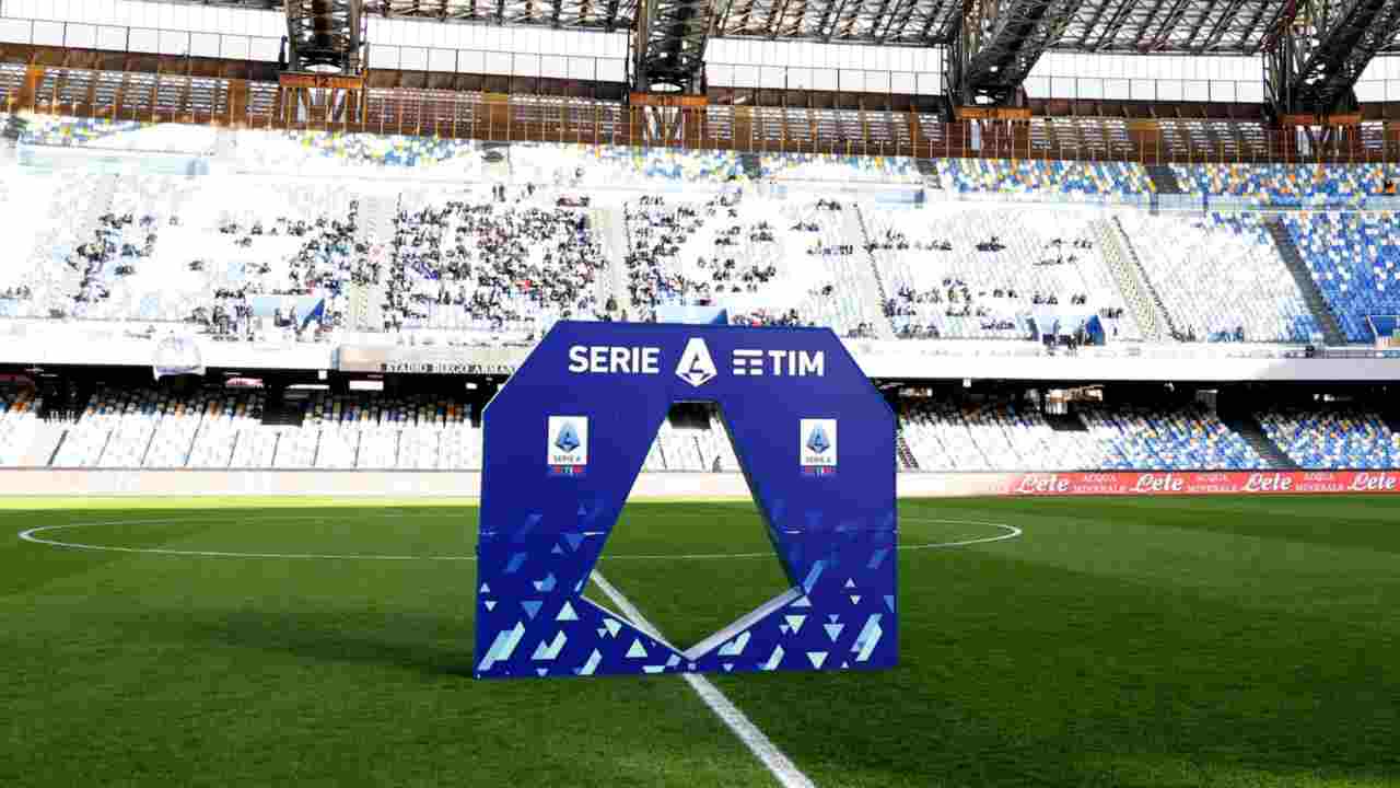 Stadio Maradona prima della partita