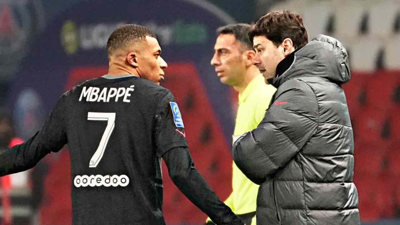 Mbappé e Pochettino, PSG