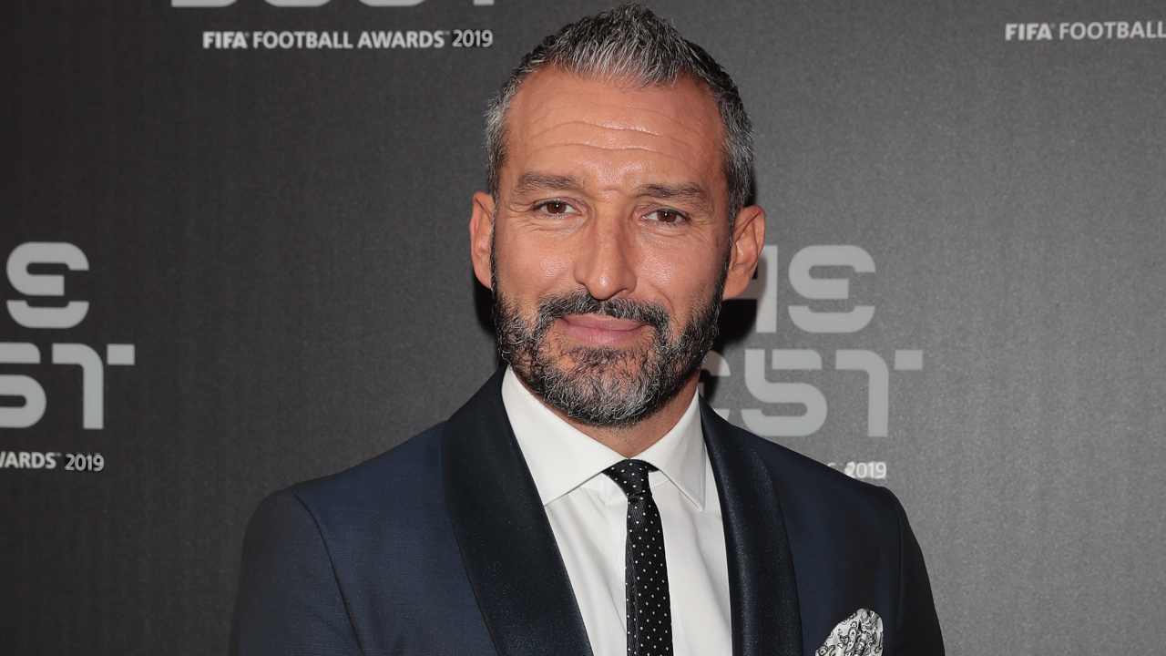 Zambrotta durante un evento di gala