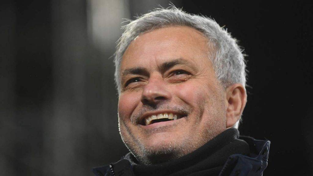 Mourinho sorridente