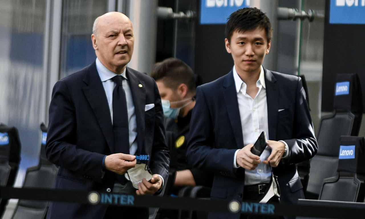 Inter, Zhang e Marotta felici