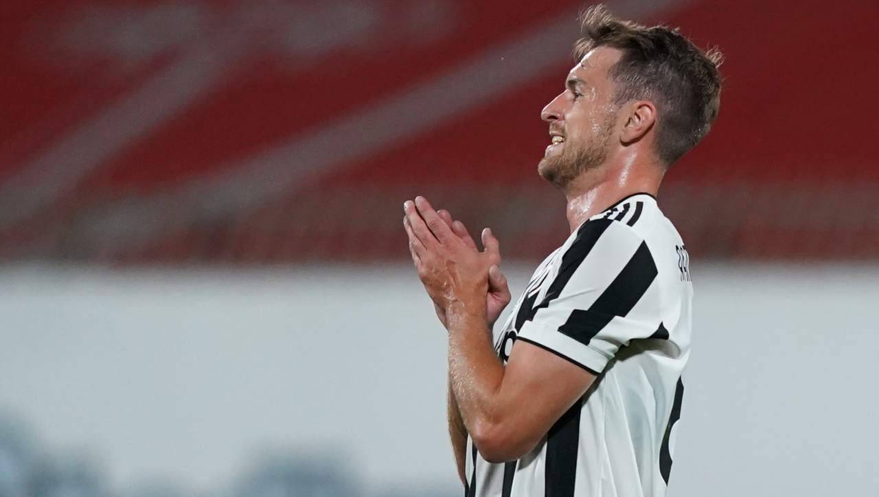 Aaron Ramsey con la Juventus