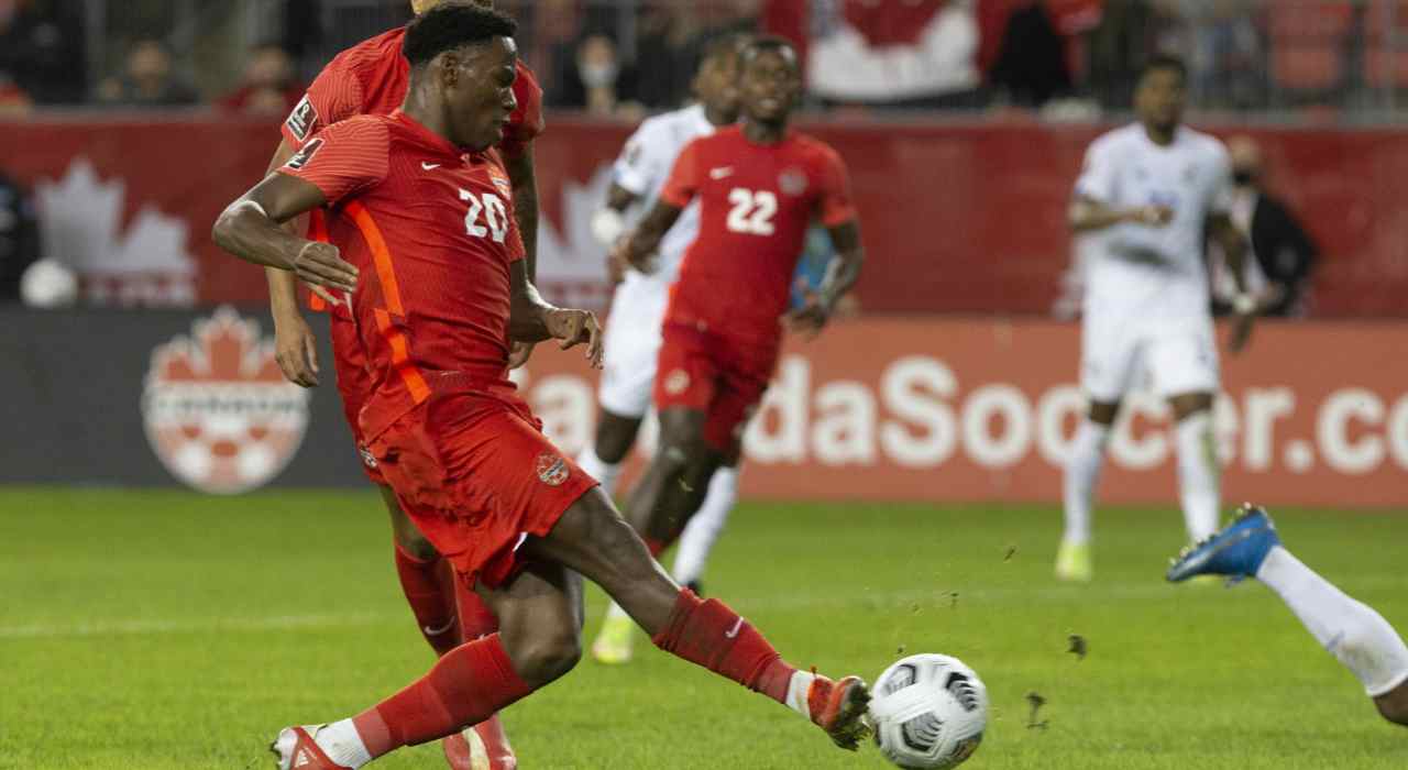 Jonathan David con il Canada