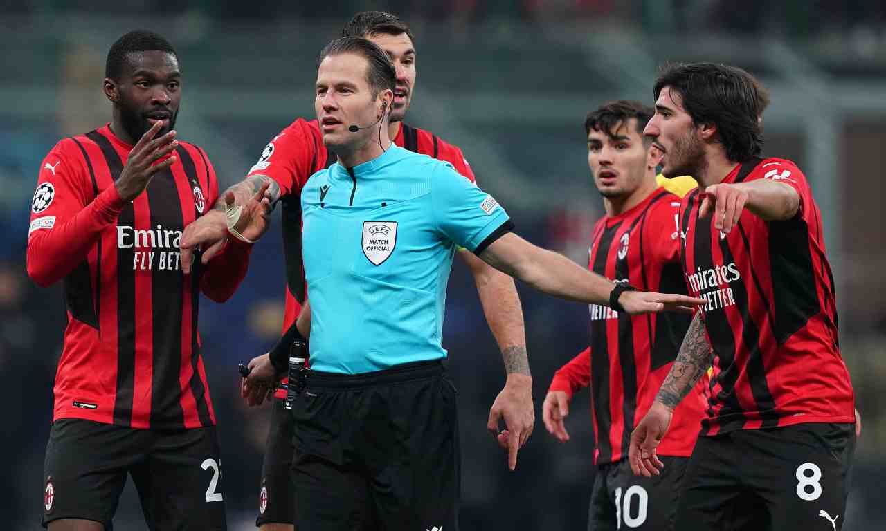 Il Milan protesta
