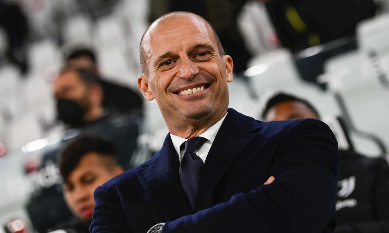 Allegri sorridente 