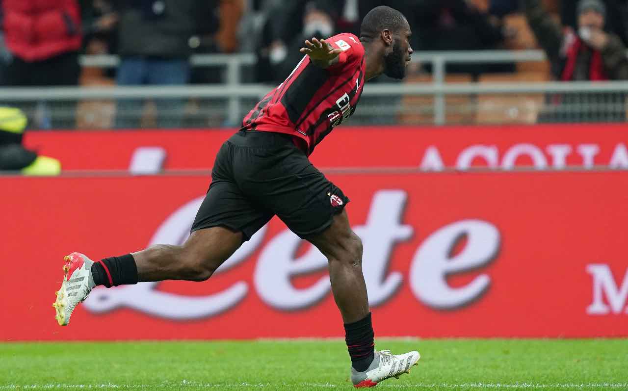 Kessie esulta in Coppa Italia