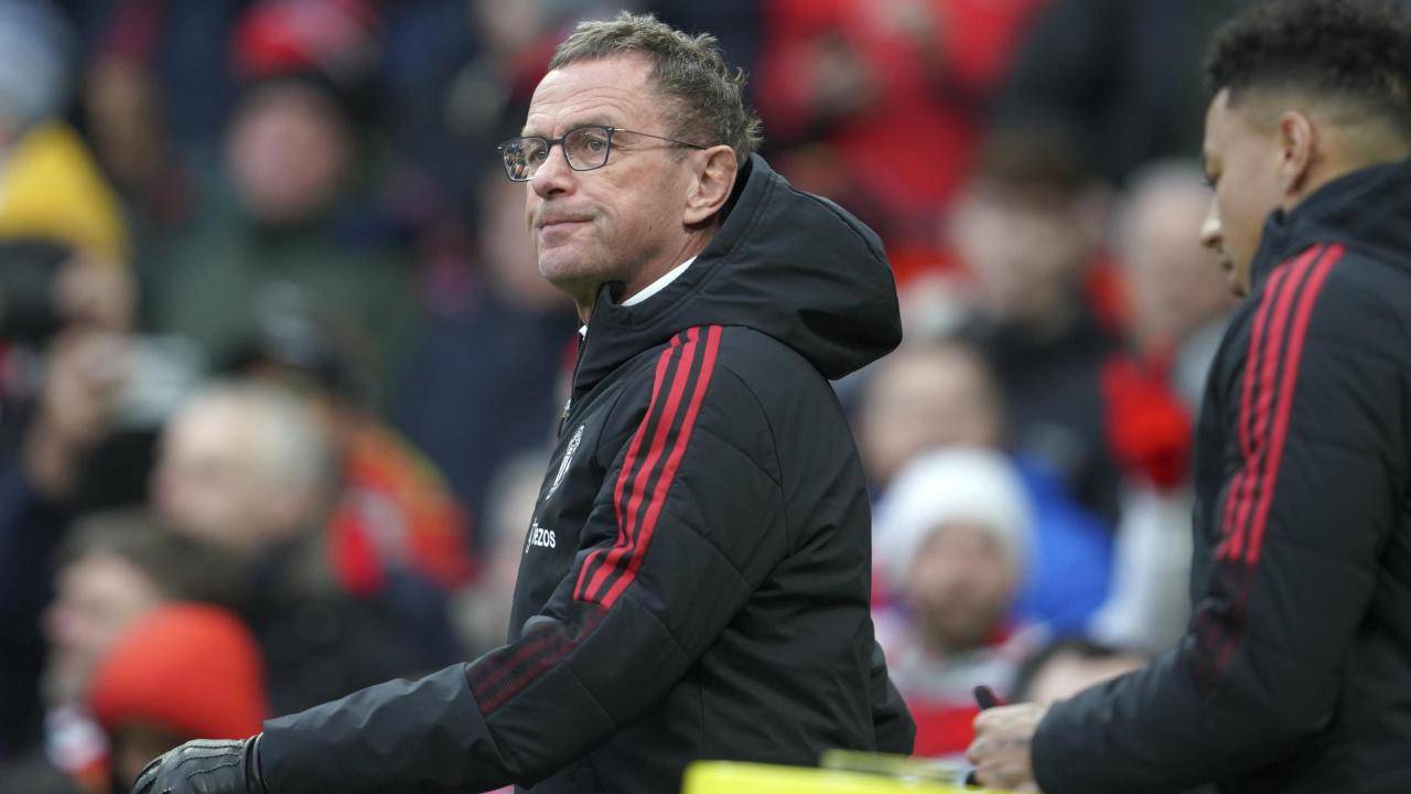 Ralf Rangnick pensieroso