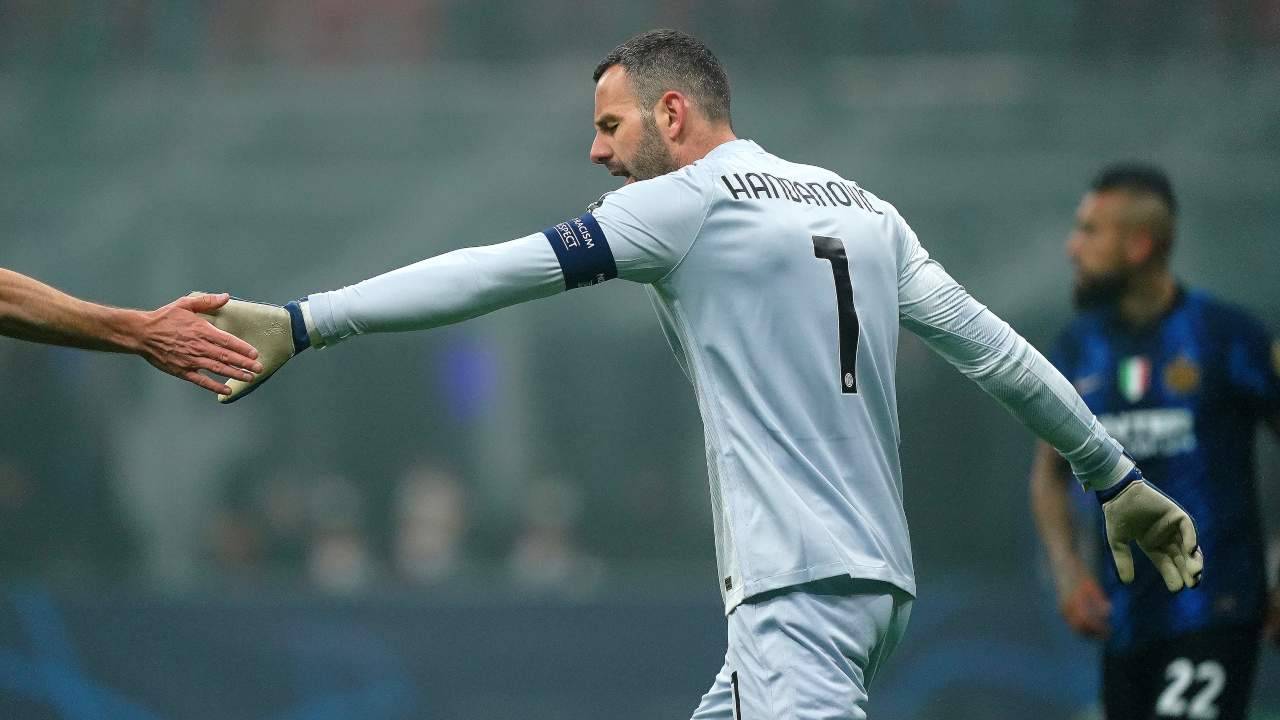 Samir Handanovic in campo