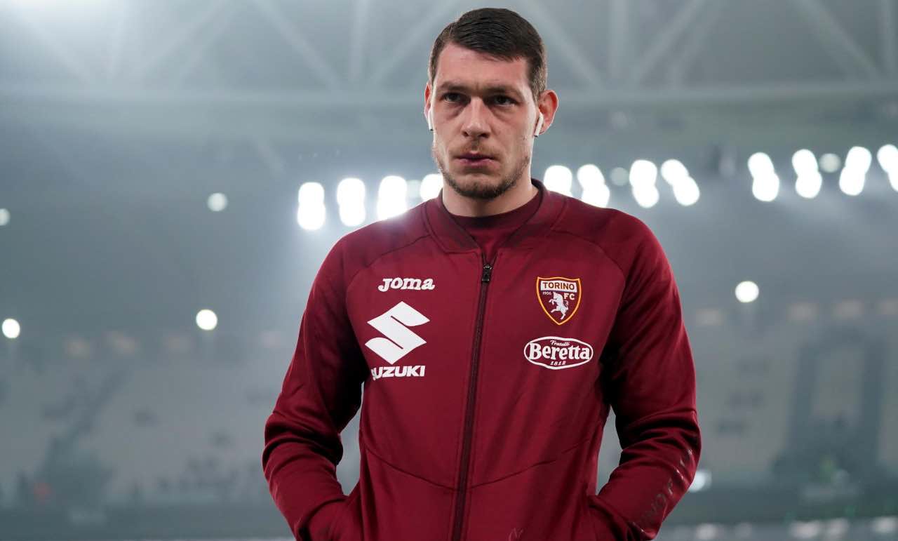 Andrea Belotti pensieroso