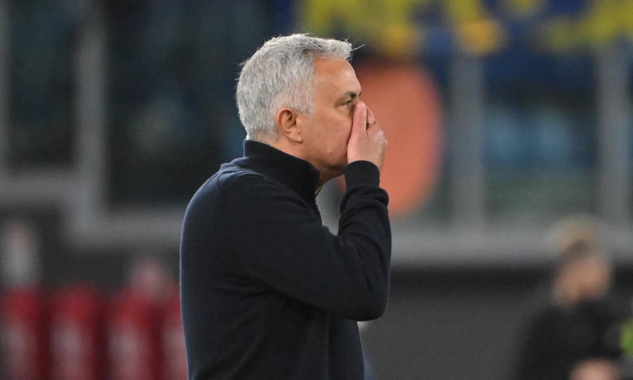 Mourinho scontento 