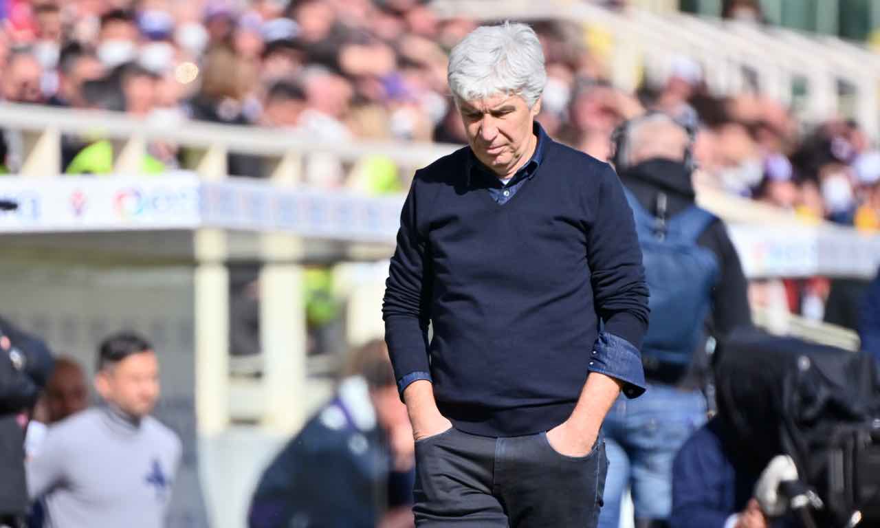 Gian Piero Gasperini a testa bassa