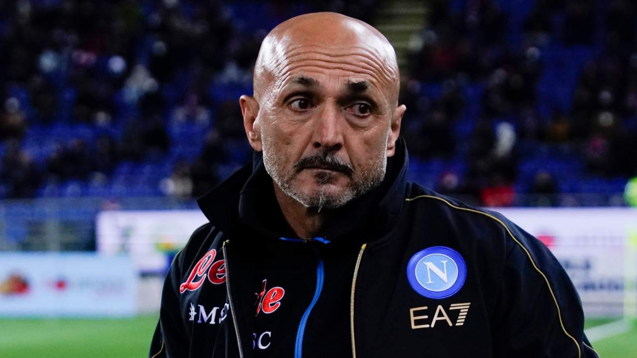 Luciano Spalletti preoccupato