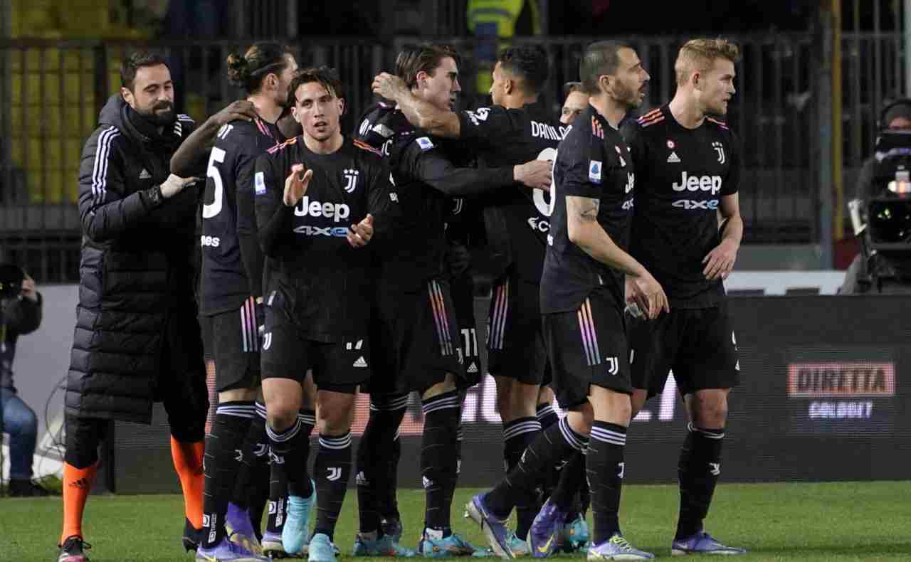 Esultanza Juventus 