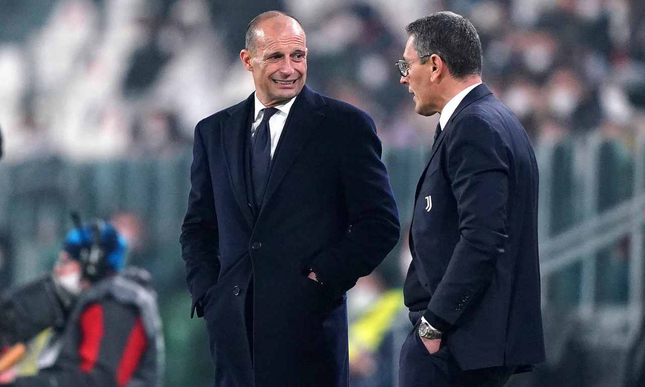 Allegri in panchina