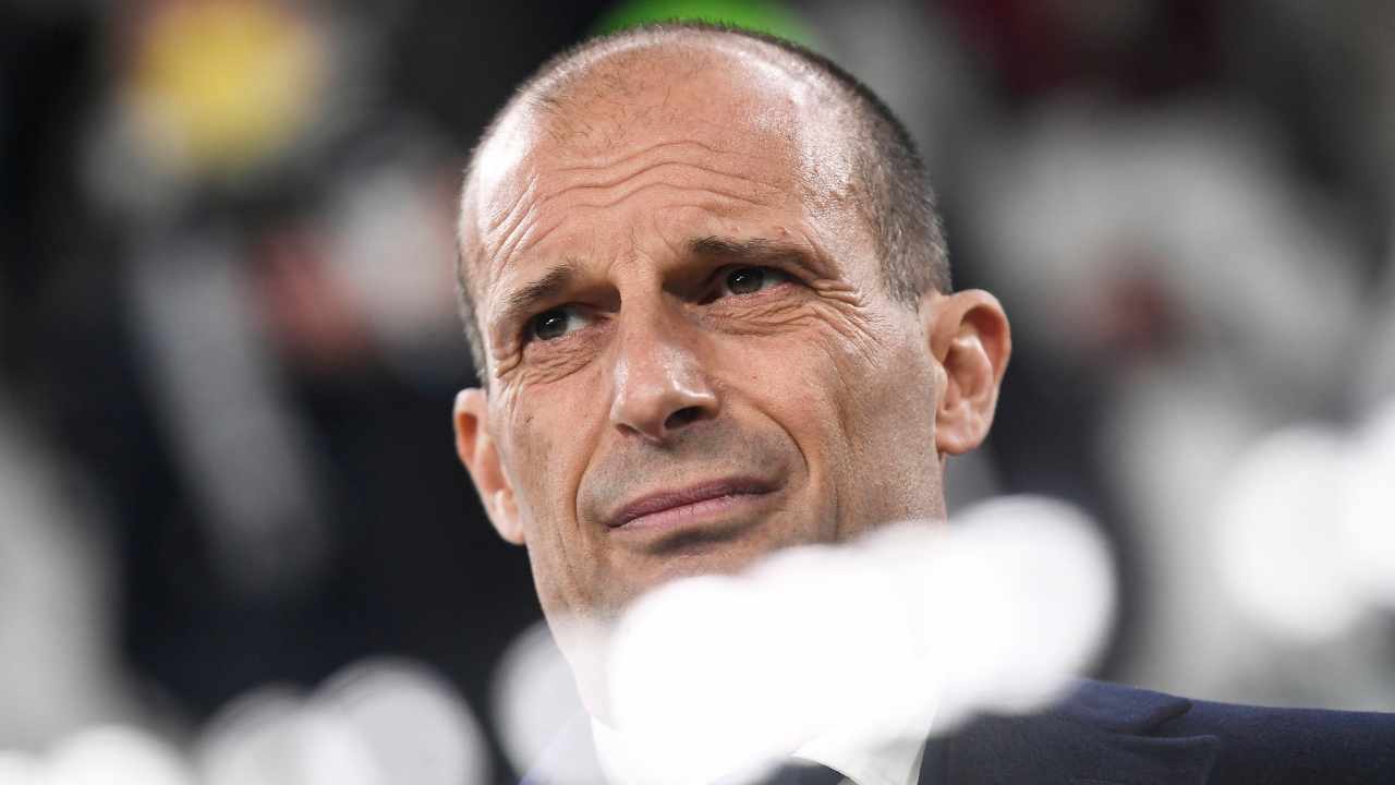 Max Allegri corrucciato