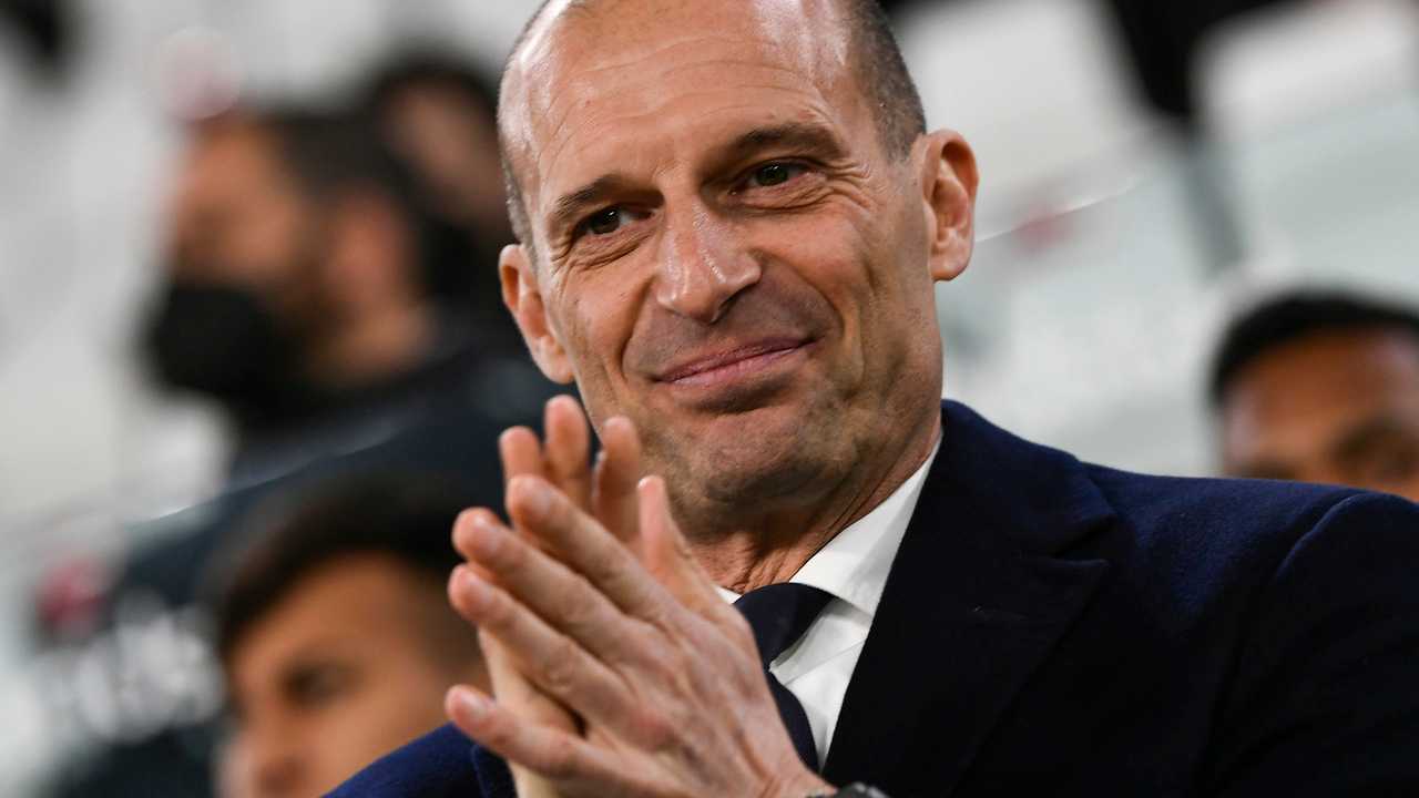 Allegri in panchina