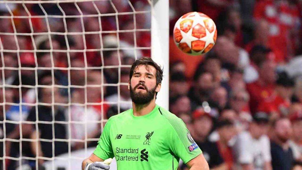 Allison, portiere del Liverpool