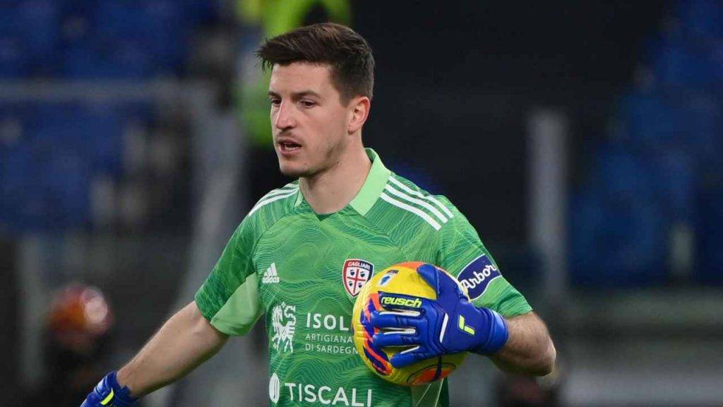 Alessio Cragno, portiere del Cagliari