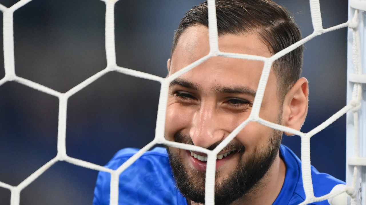 Donnarumma sorridente