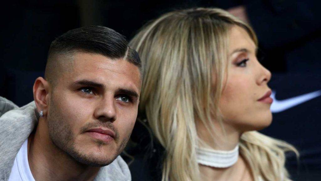 Icardi assieme a Wanda Nara