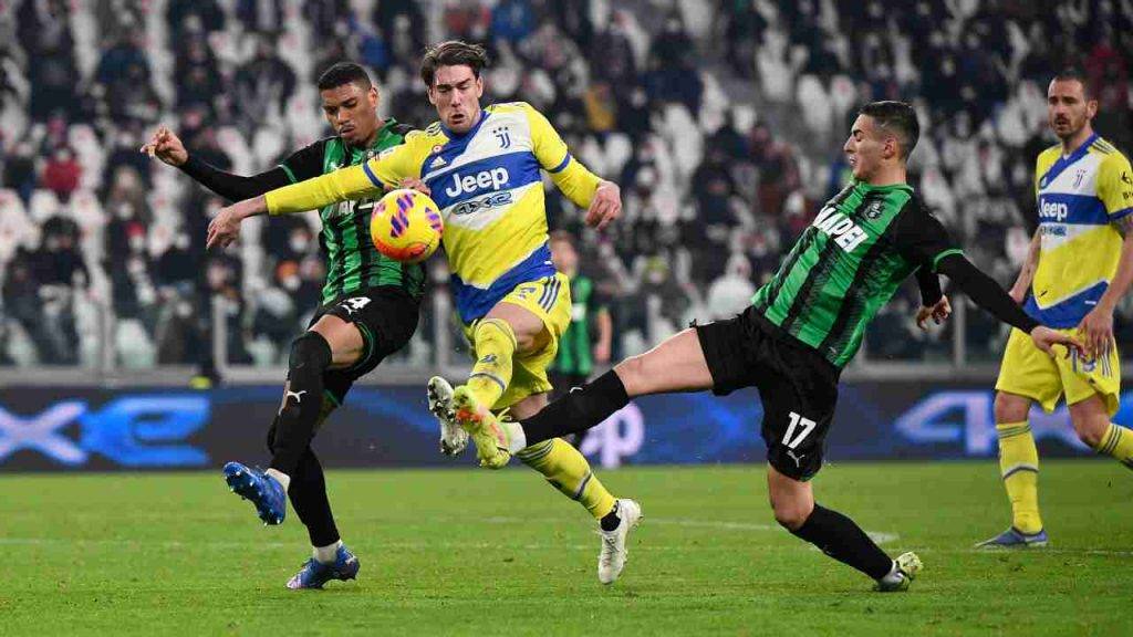 Juve-Sassuolo, di Coppa Italia