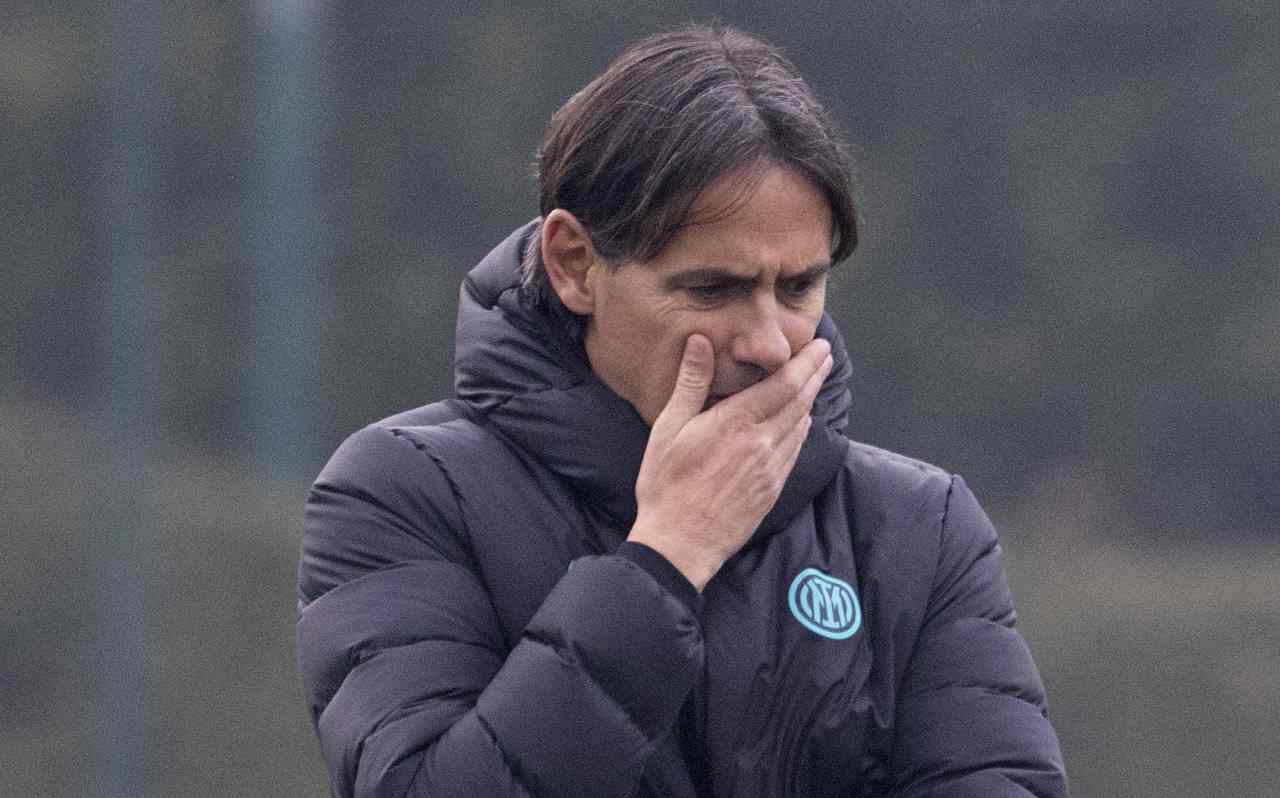 Inzaghi pensieroso 