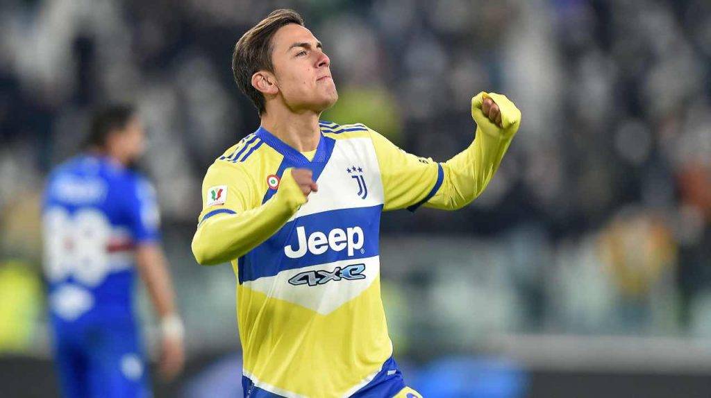Dybala in campo