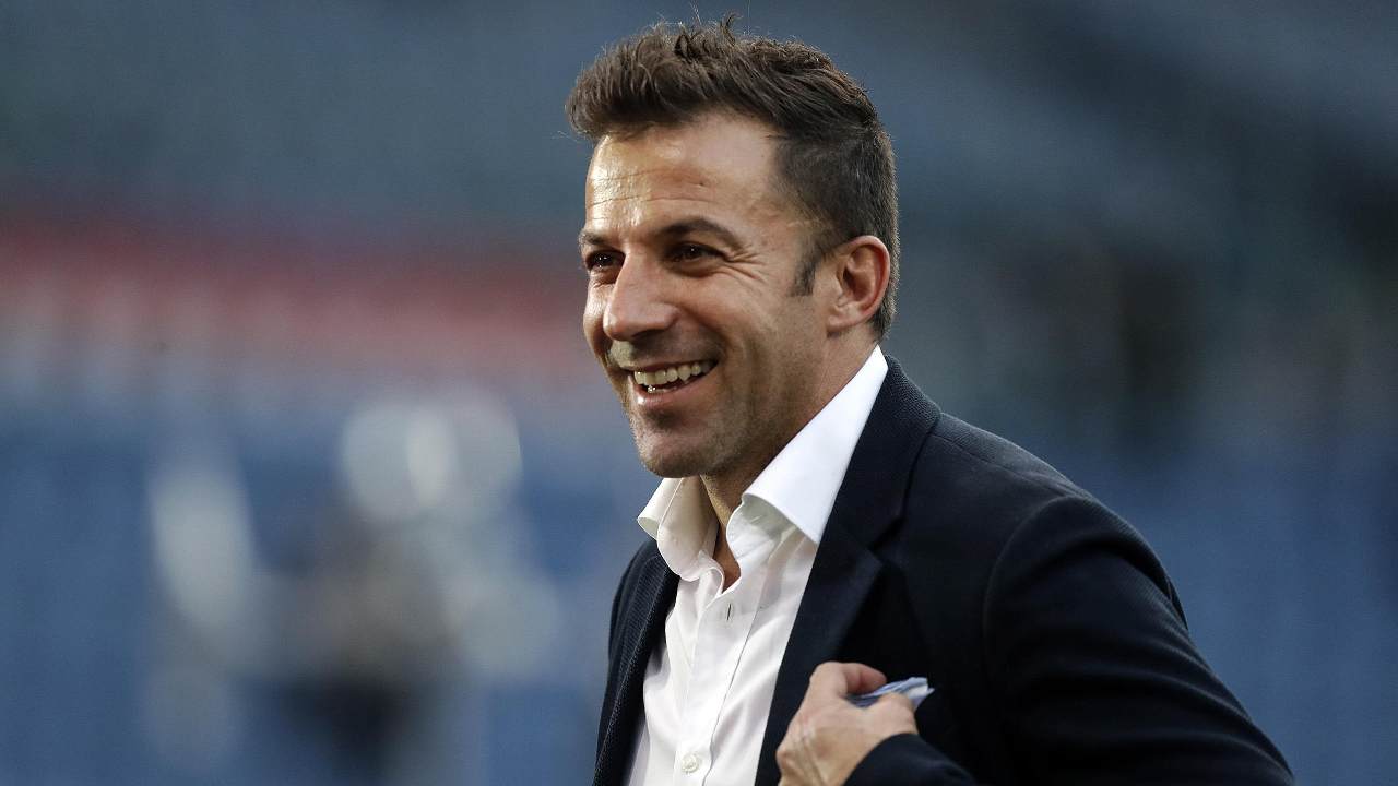 Del Piero sorride Juve