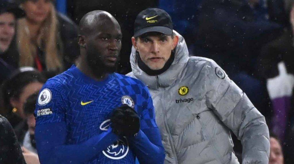 Lukaku e Tuchel discutono