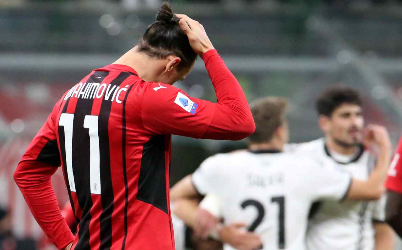 Ibrahimovic si dispera 