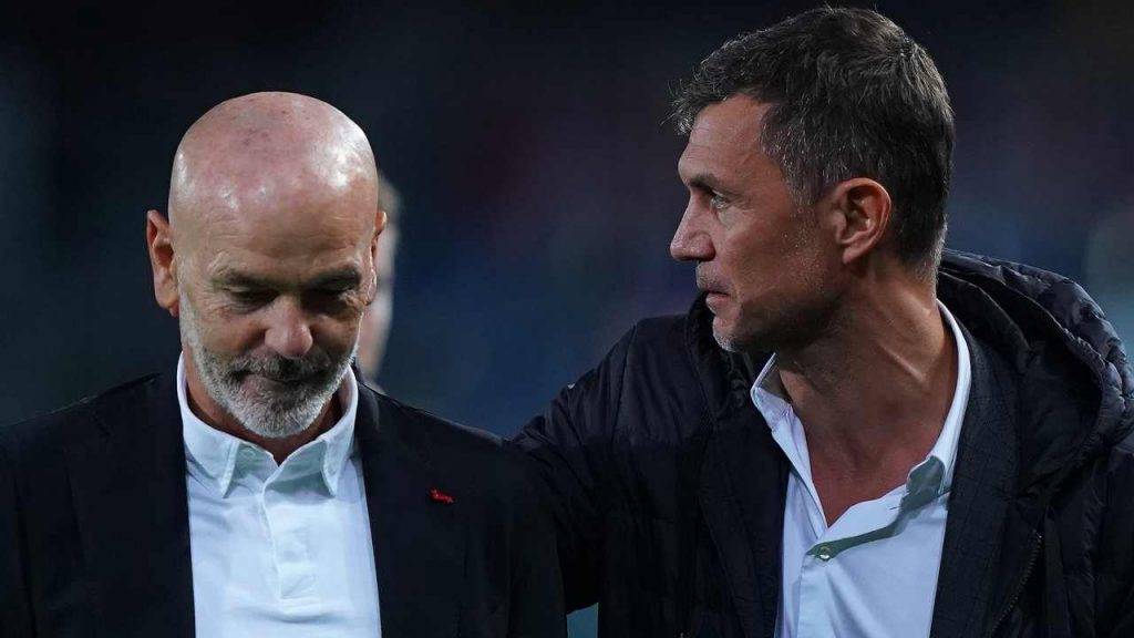 Pioli e Maldini