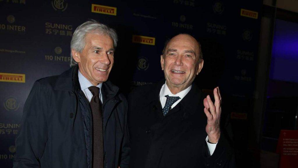 L'ex presidente dell'Inter Ernesto Pellegrini