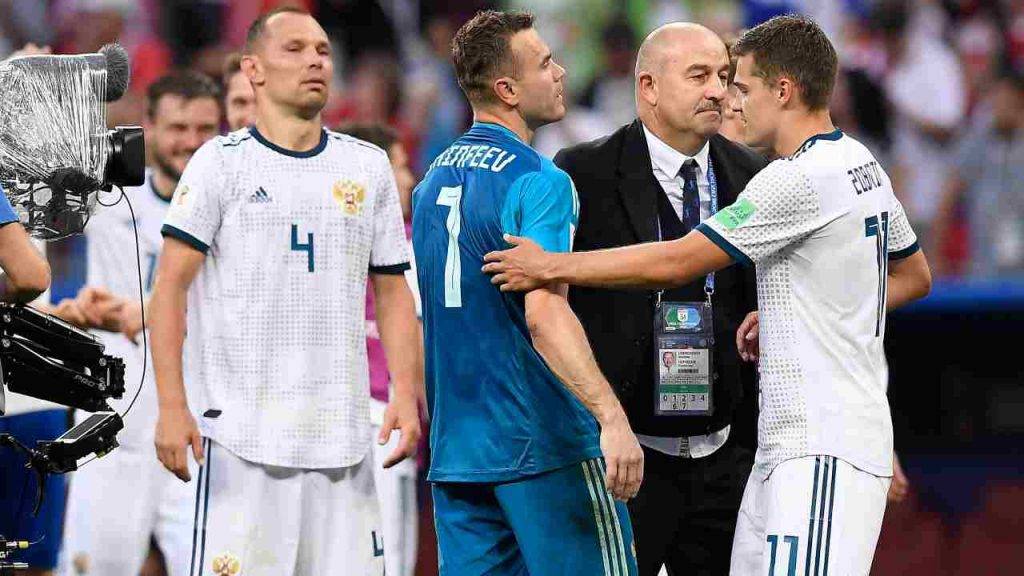 Nazionale di calcio della Russia durante gli ultimi Mondiali