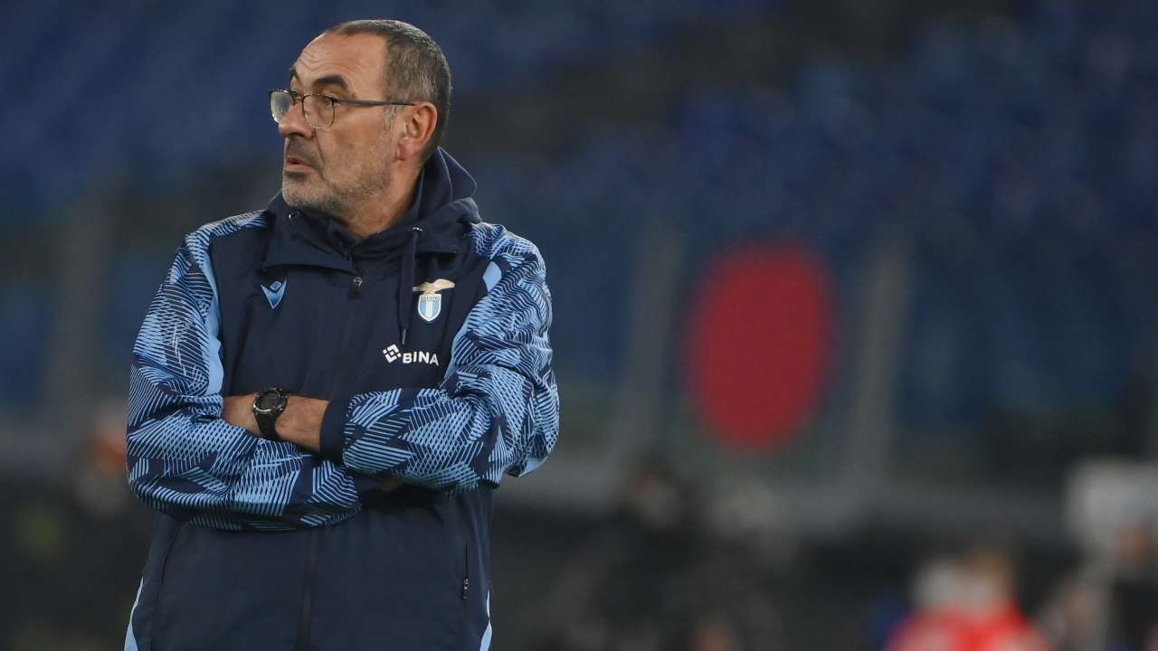 Sarri in panchina