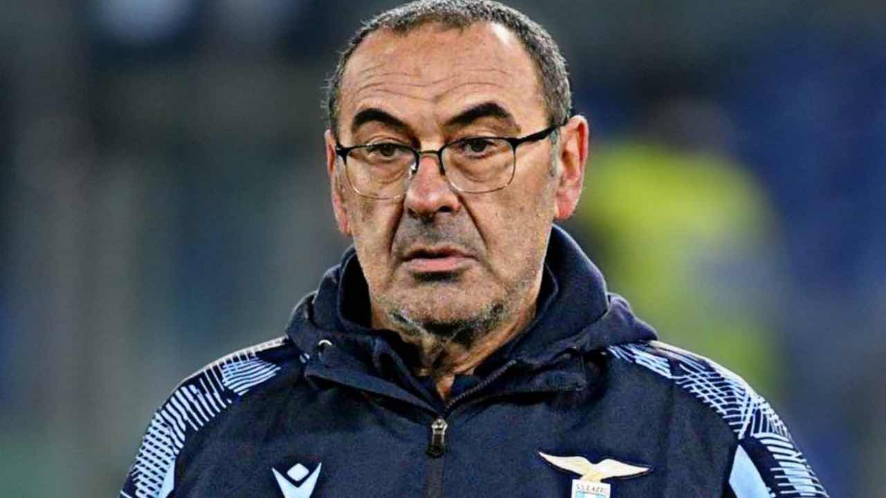 Maurizio Sarri serio 