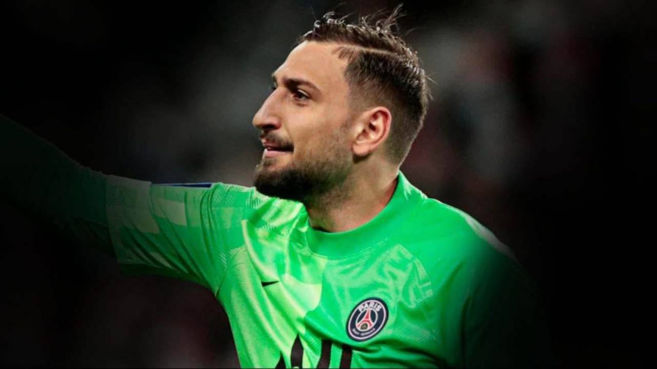 Donnarumma in campo col PSG