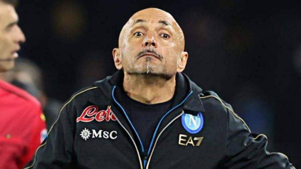 Luciano Spalletti preoccupato