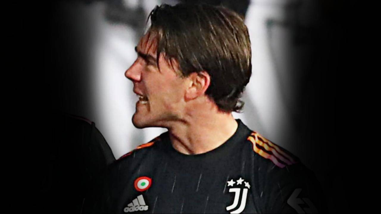 Vlahovic esulta Juventus