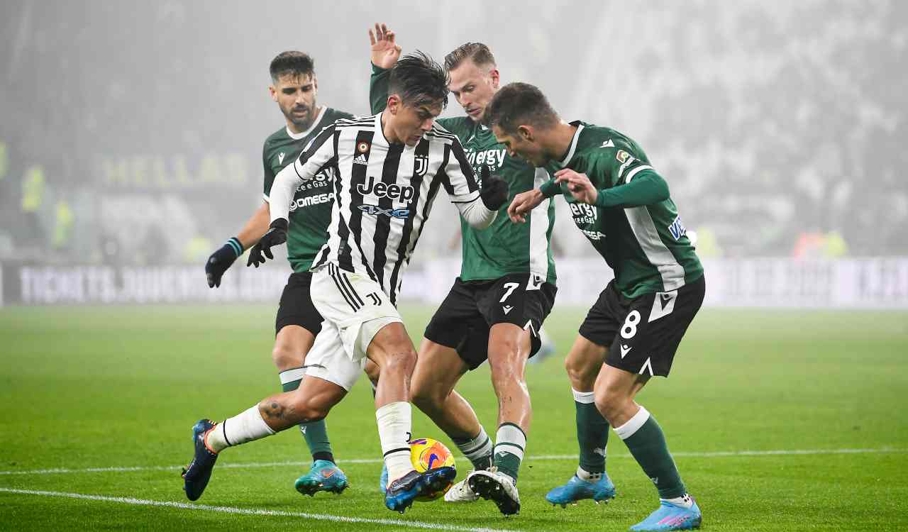 Dybala contro il Verona 