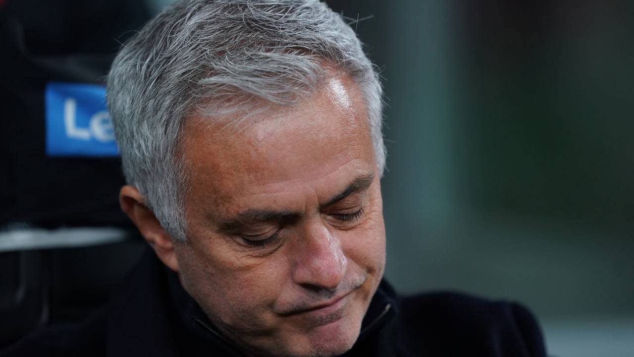 La disapprovazione di Mourinho