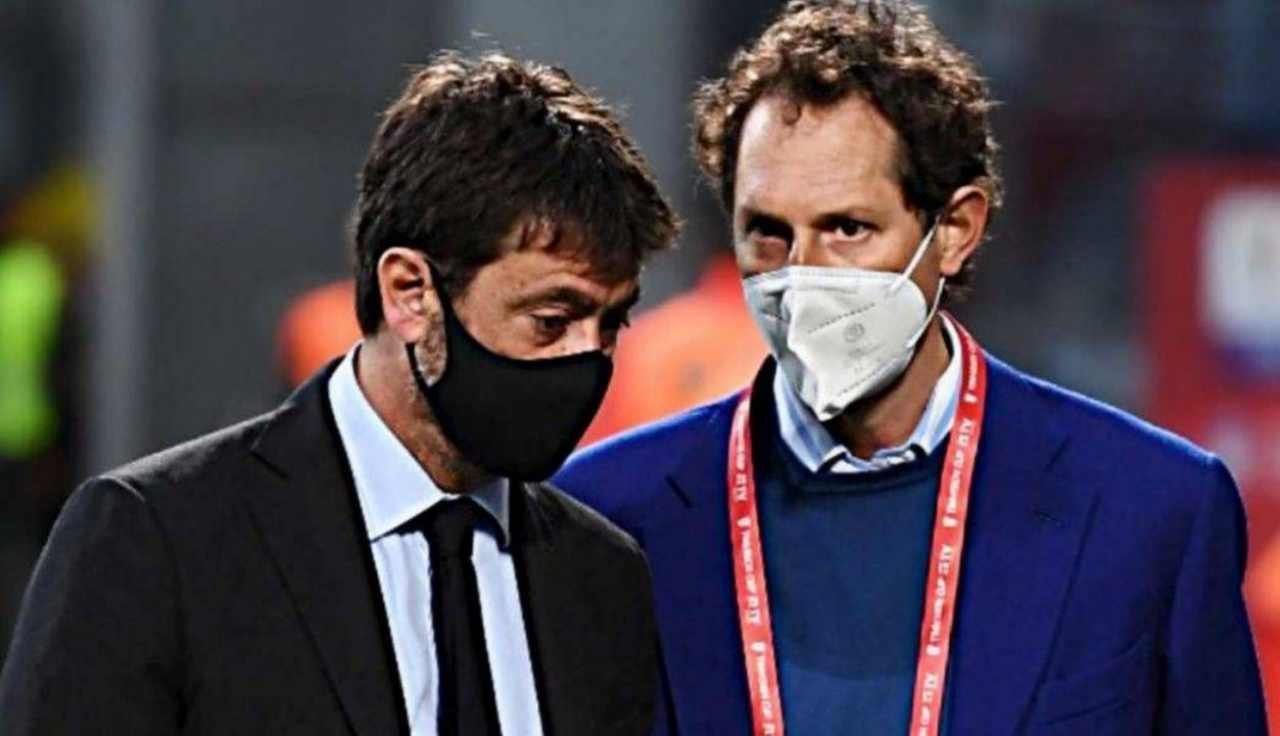 Agnelli e John Elkann con la mascherina