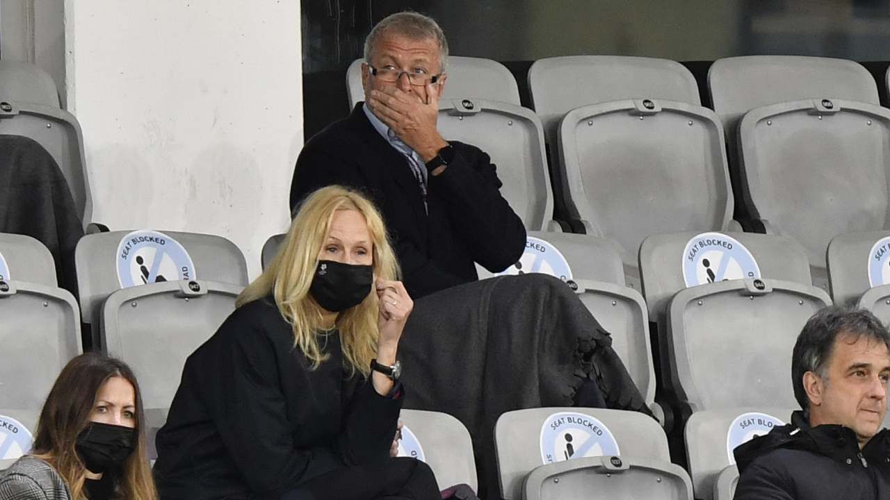 Roman Abramovich in tribuna