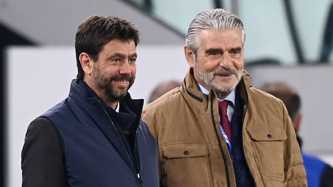 Arrivabene e Agnelli ridono Juventus