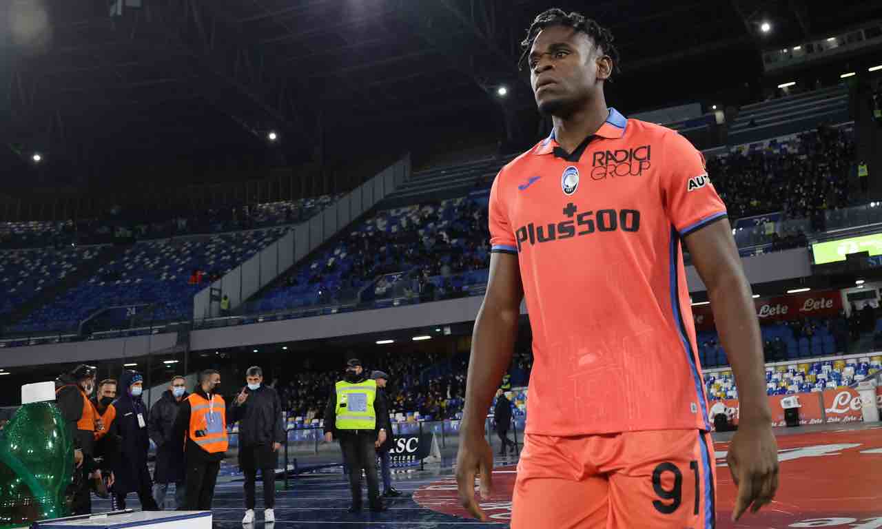 Duvan Zapata in Napoli-Atalanta