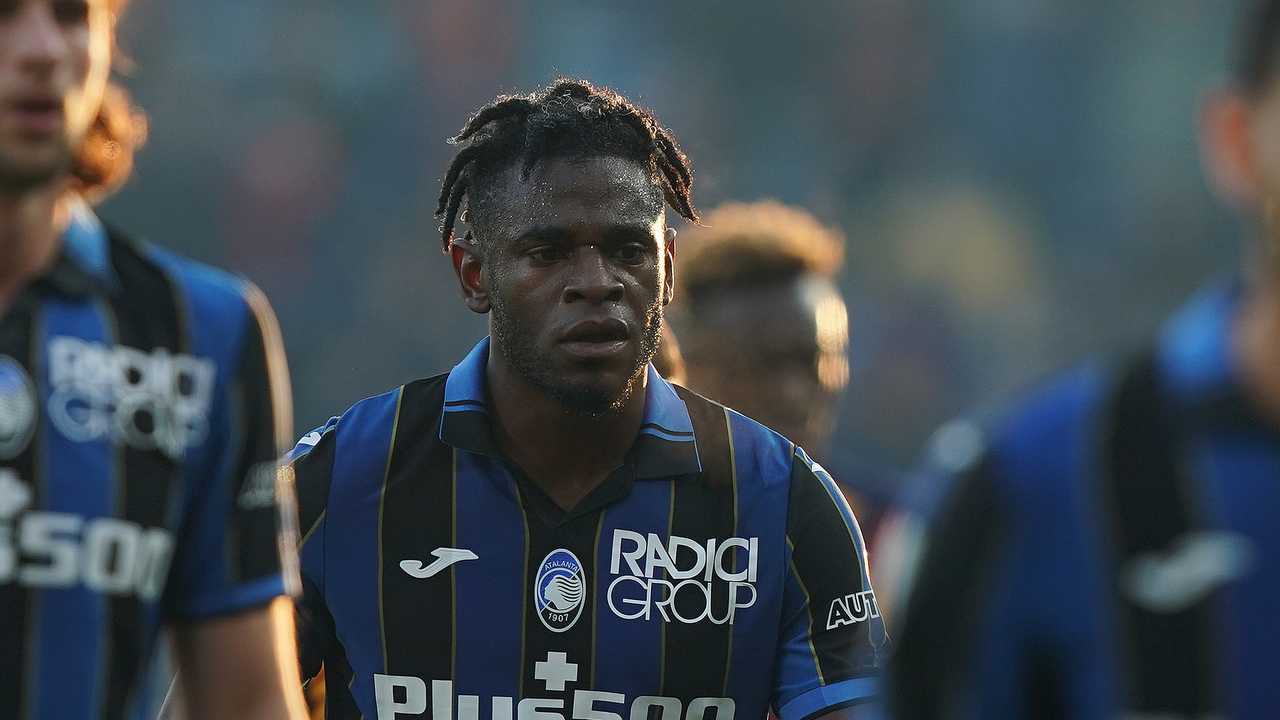 Zapata cammina concentrato Atalanta