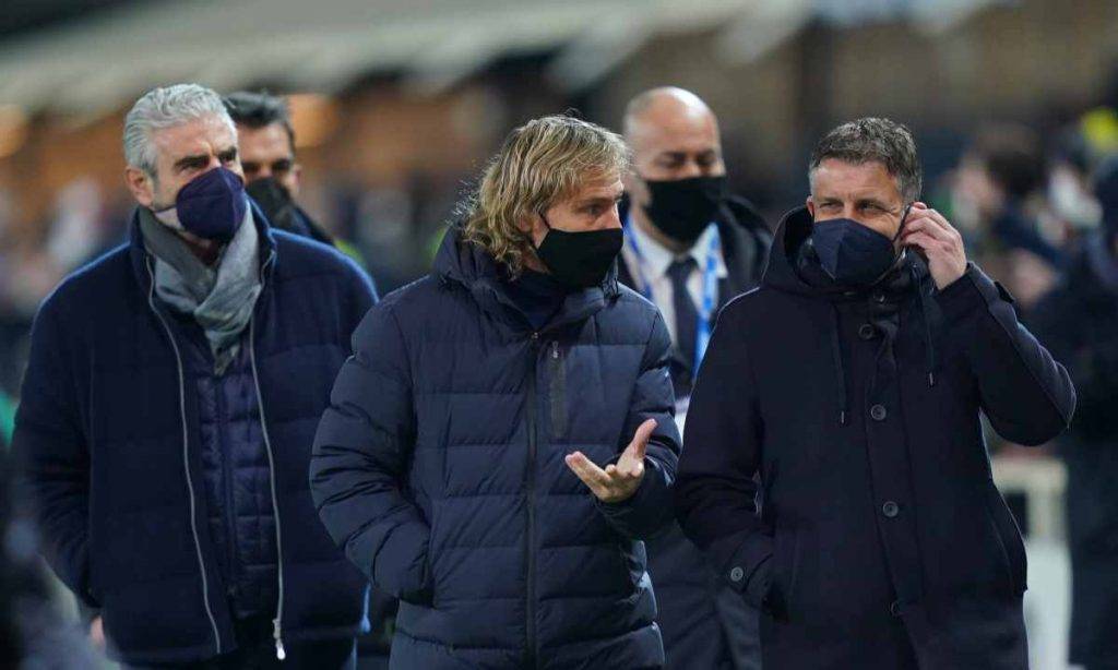 Nedved Arrivabene Juventus (Lapresse)