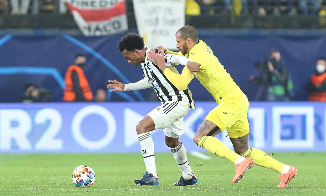 Cuadrado in campo contro il Villarreal 