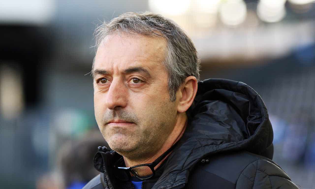 Marco Giampaolo in Udinese-Sampdoria