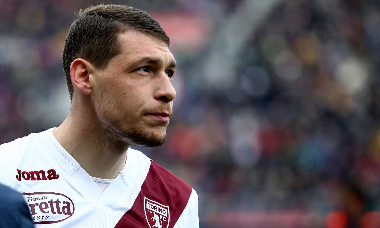 Andrea Belotti pensieroso 