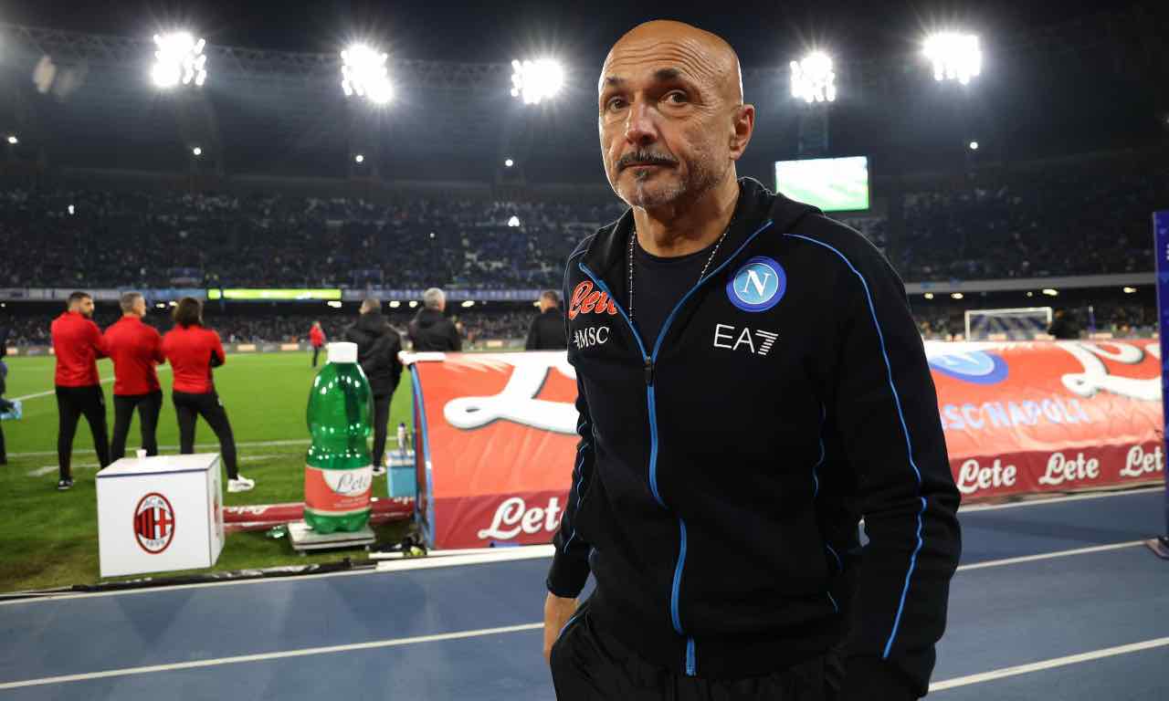 Spalletti deluso 